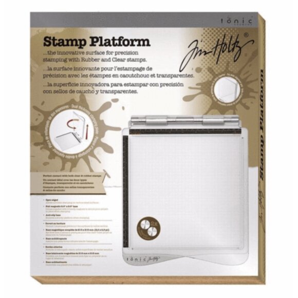 Tonic Studios Tim Holtz Stamp Platform - Picture 1 of 12